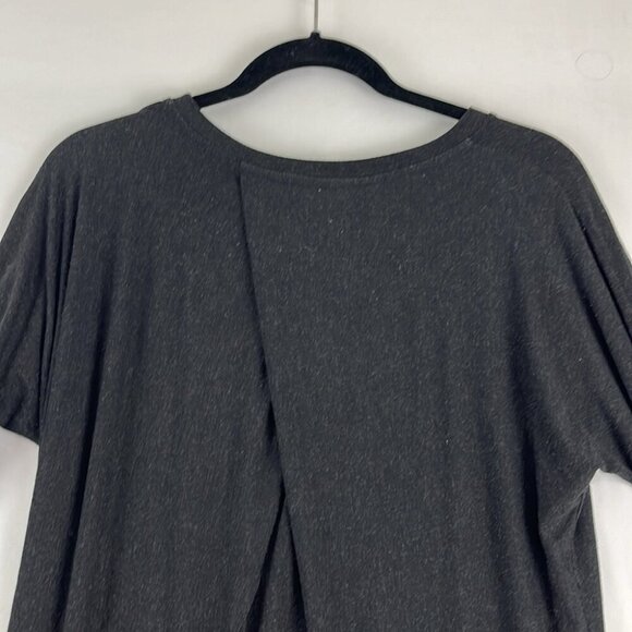 Aritzia Wilfred La Rivière Black Rayon Split Open-Back Long Sleeve Sweater - Picture 10 of 10